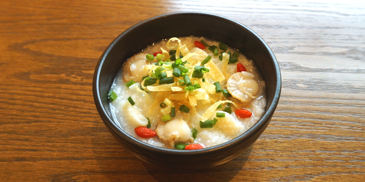 帆立とイカの中華粥2512